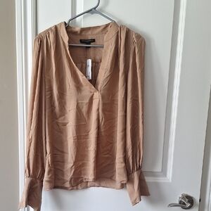 Banana Republic Aatin Camel Blouse